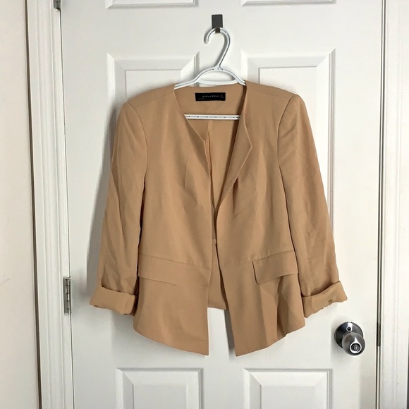 ZARA Blazer With Shoulder Pads - Picture 6 of 6